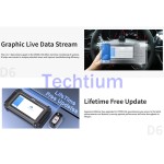 XTOOL D6  Car Diagnostic Tools All System 15 Functions